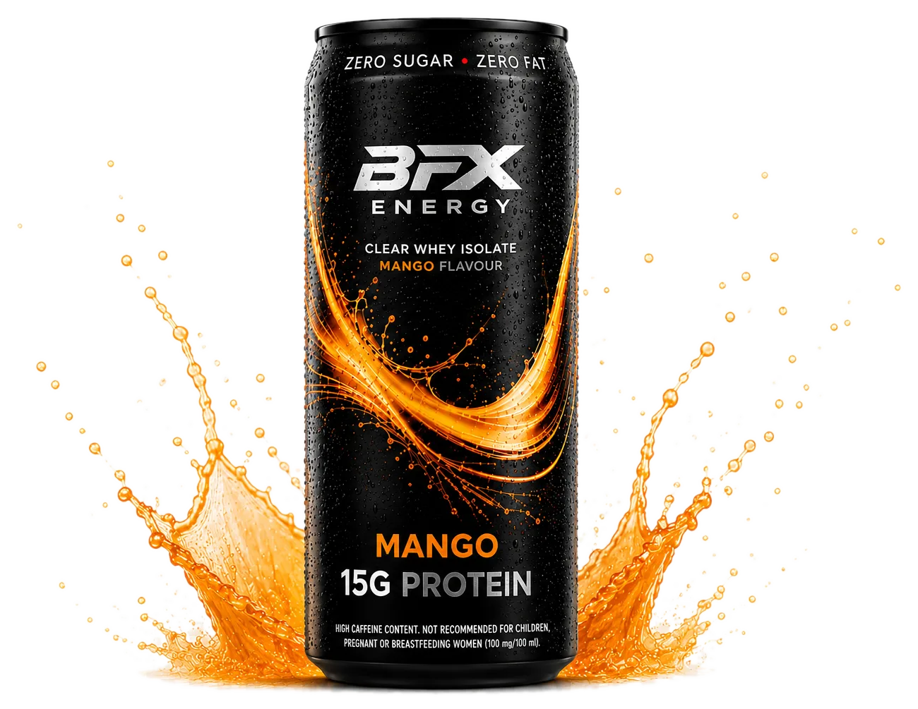 BFX Energy can showing the digitally-printed design and premium finish